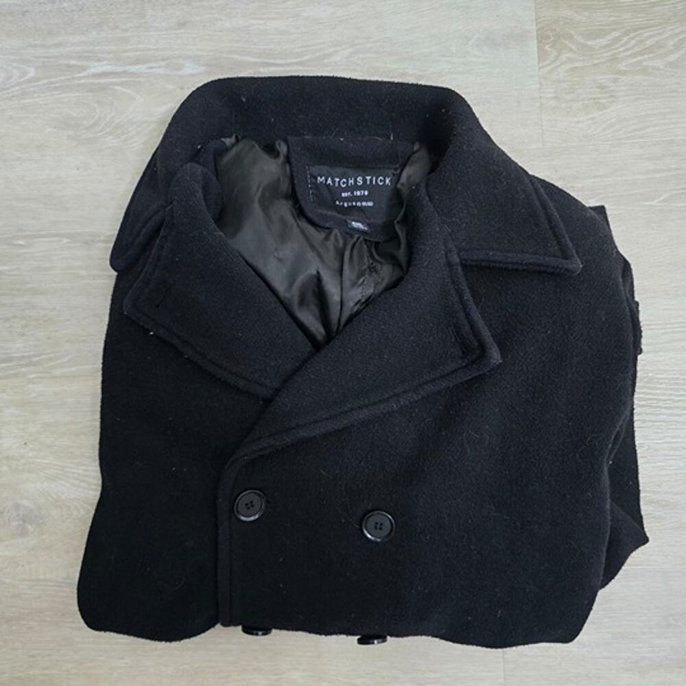 Men's Dress Pea Coat Size XL